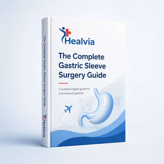 HealVia Complete Gastric Sleeve Surgery Guide digital book cover